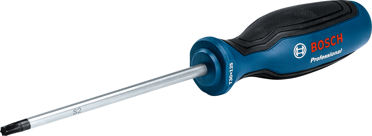 Κατσαβίδι Bosch TX30x125 με ατσάλινο άξονα S2.